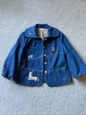 Tsumori Chisato embroidered jacket, size 4